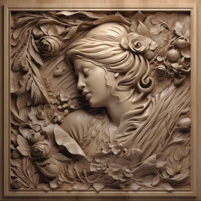 نموذج ثلاثي الأبعاد لآلة CNC 3D Art 